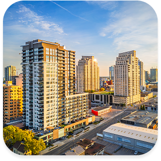 Condo high-rise buildings